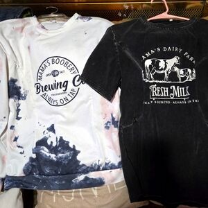 2 Boutique Nursing Shirts